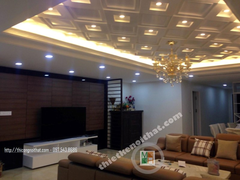 Những mẫu trần thạch cao phòng khách hiện đại và sang trọng Những mẫu trần thạch cao phòng khách hiện đại và sang trọng