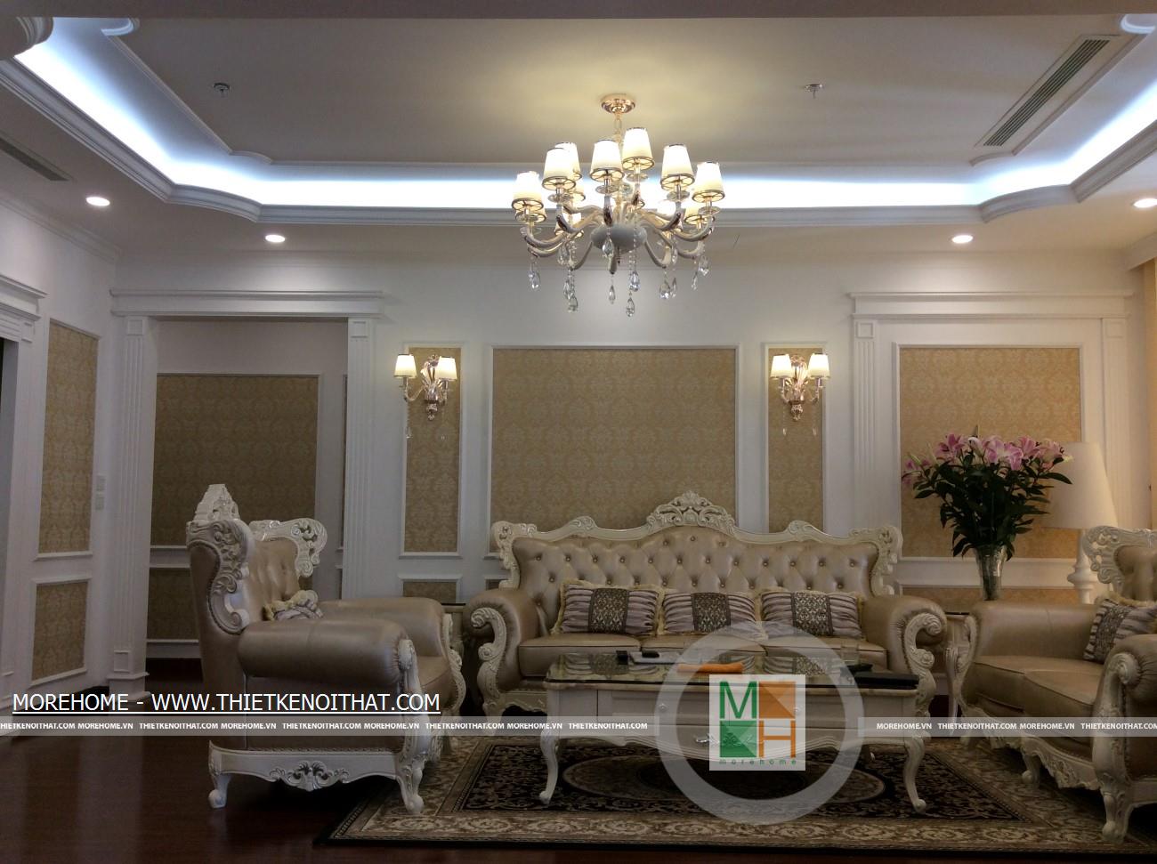 Những mẫu trần thạch cao phòng khách hiện đại và sang trọng Những mẫu trần thạch cao phòng khách hiện đại và sang trọng