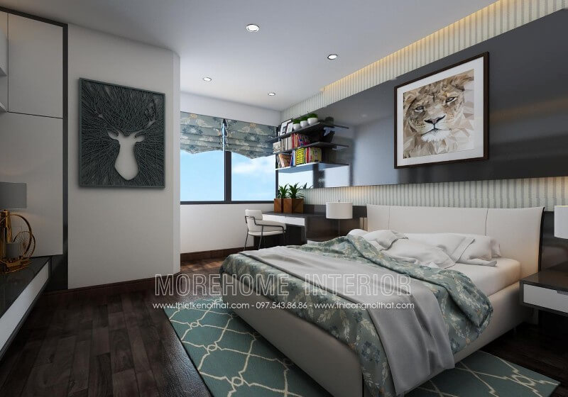 Hãy nằm và cảm nhận sự khác biệt trong mẫu thiết kế giường ngủ 2 người đầy ấn tượng. Liên hệ Morehome theo số 097.543.8686 để được báo giá và sở hữu ngay sản phẩm nội thất đầy đẳng cấp giá rẻ có