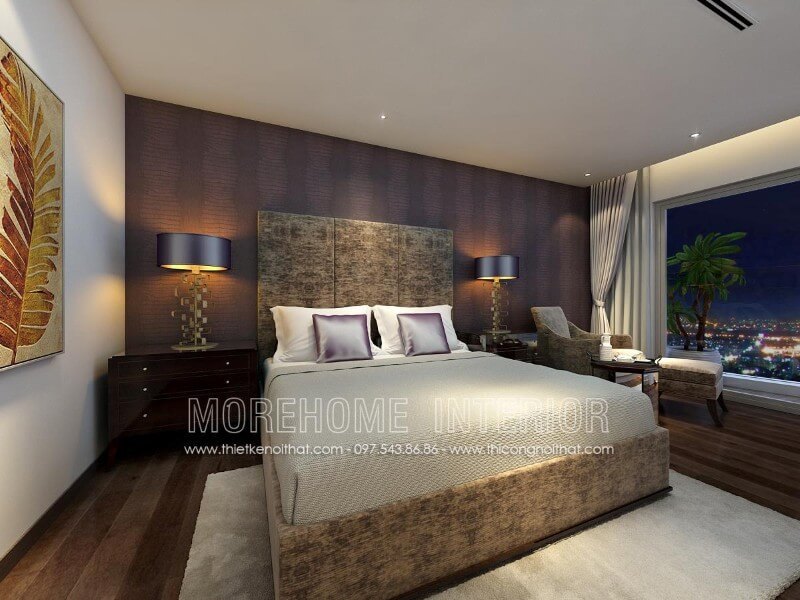 Giường ngủ bọc nỉ