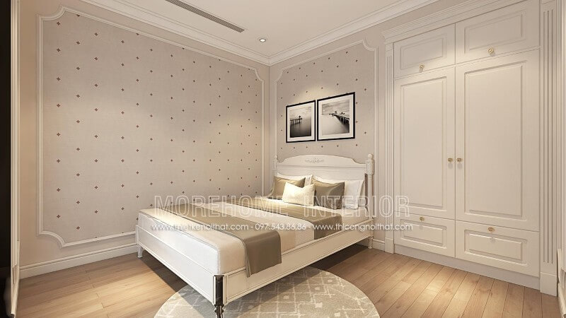 Giường ngủ màu trắng Giường ngủ màu trắng