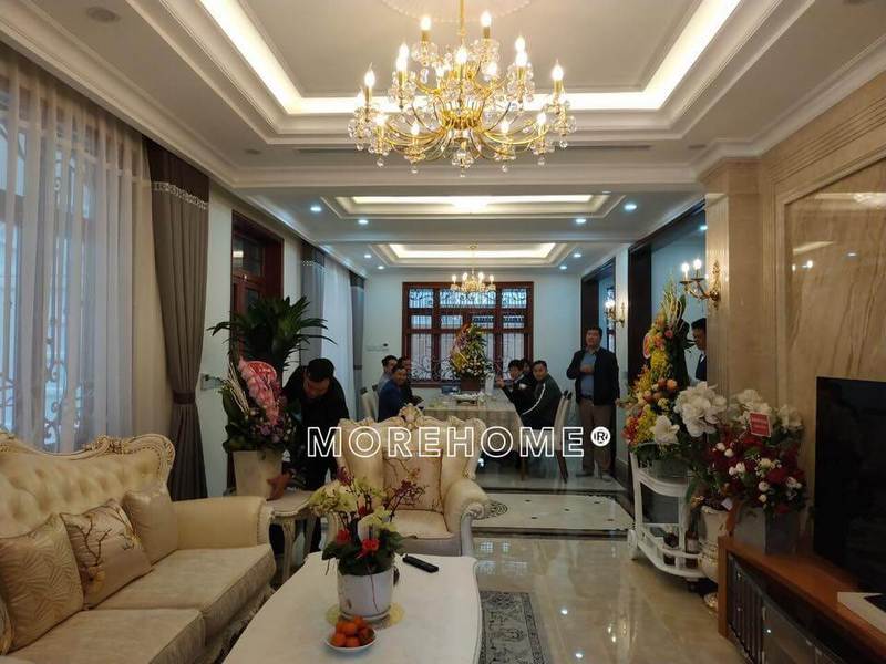 Thi công nội thất phòng khách sang trọng cho biệt thự tân cổ điển Gợi ý các mẫu thiết kế phòng khách tân cổ điển đẹp