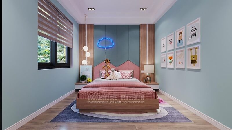 Giường ngủ gỗ hiện đại Giường ngủ gỗ hiện đại