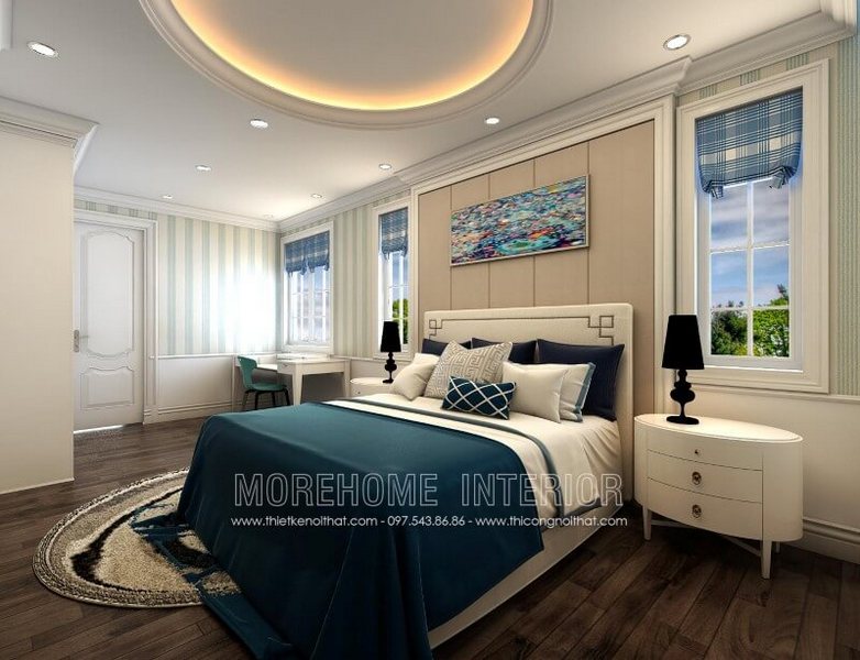 Giường ngủ bọc da Giường ngủ bọc da
