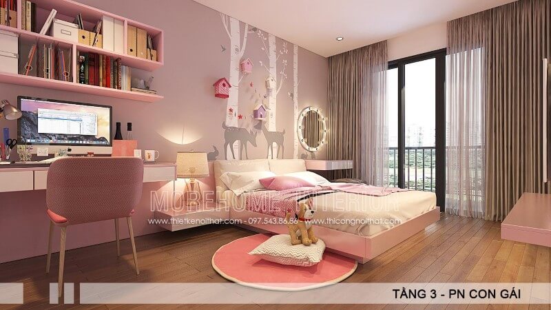 Giường ngủ gỗ hiện đại Giường ngủ gỗ hiện đại