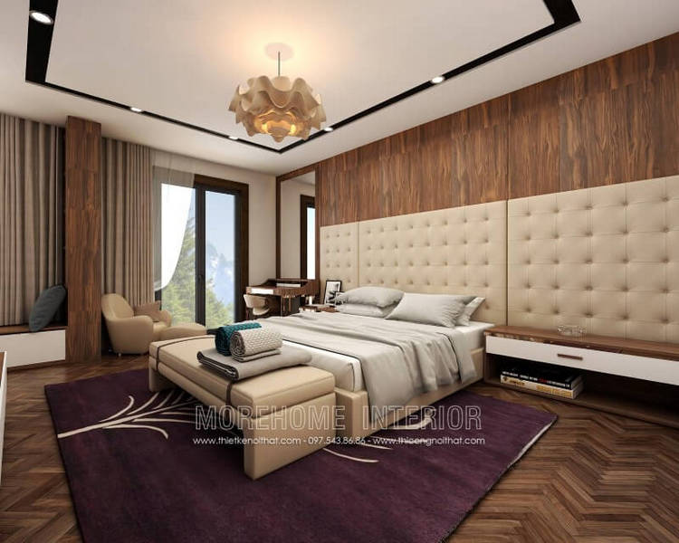 Giường ngủ bọc da Giường ngủ bọc da