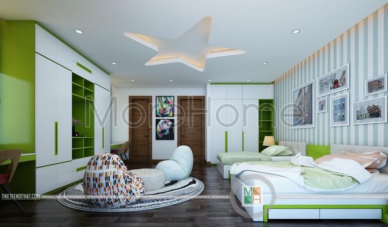 Trang trí phòng ngủ sinh động với bộ tranh treo tường đẹp Tranh treo tường phòng khách đẹp, ấn tượng