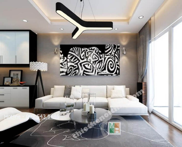 Mẫu tranh treo tường phòng khách chung cư đầy ấn tượng và mới lạ Tranh treo tường phòng khách đẹp, ấn tượng