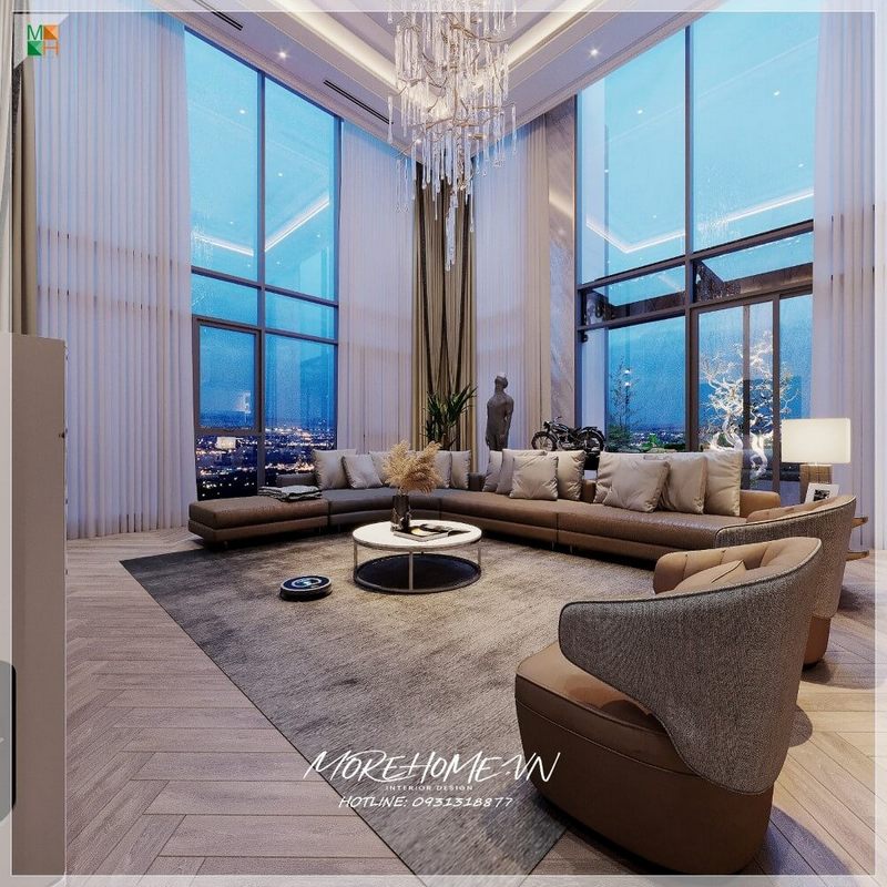 Thiết kế thi công nội thất Khai Sơn City