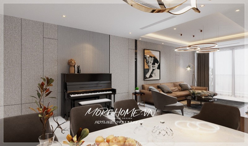 Ấn tượng với các mẫu thiết kế thi công nội thất Từ Sơn Bắc Ninh.