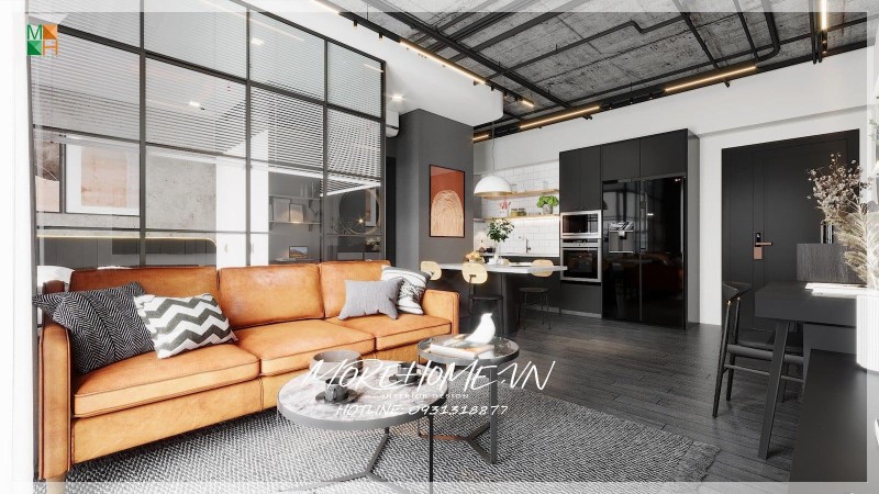 Thiết kế thi công nội thất Industrial