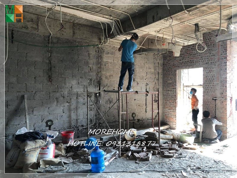 Thi công nội thất biệt thự tân cổ điển