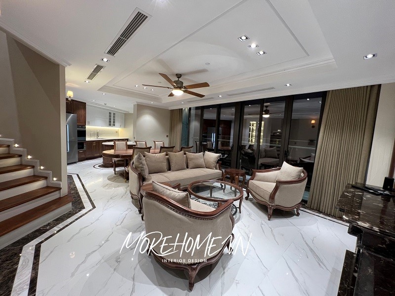 Thiết kế thi công nội thất chung cư Tecco Diamond Thanh Trì
