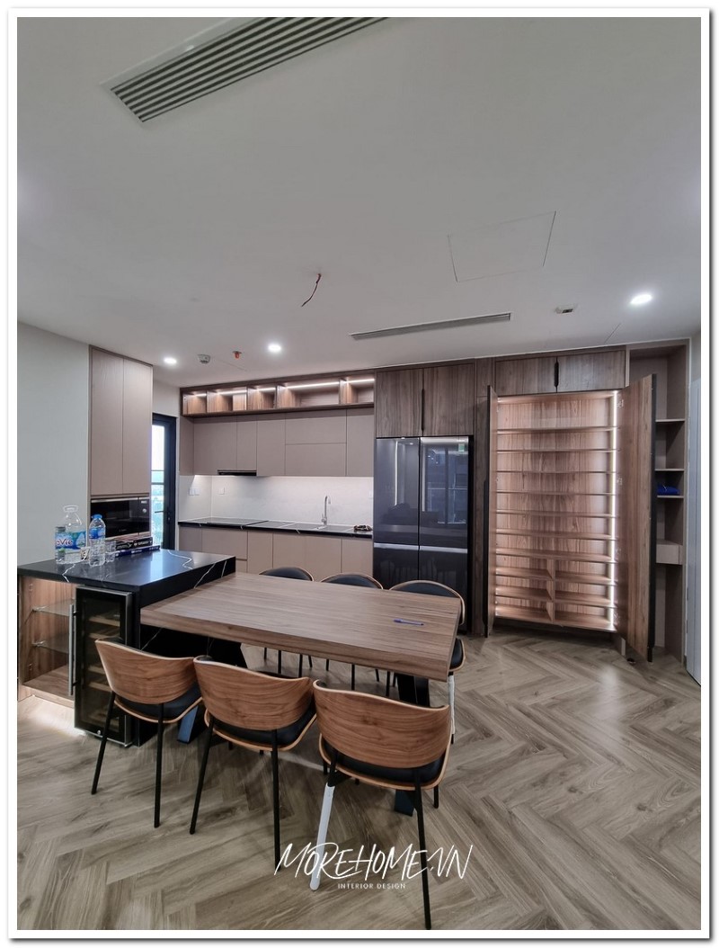 Thiết kế thi công nội thất chung cư Tecco Diamond Thanh Trì