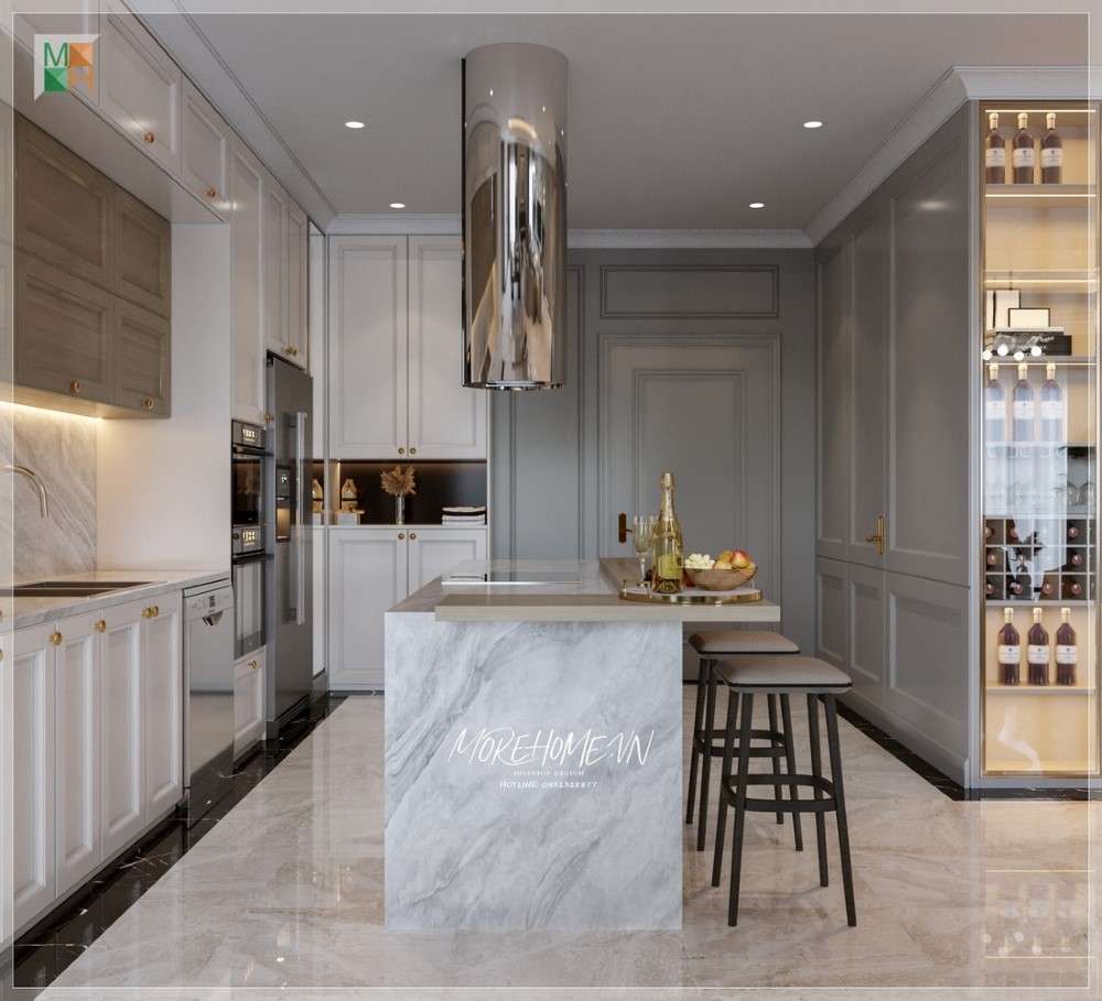 Thiết kế thi công nội thất chung cư Âu Cơ Hà Nội