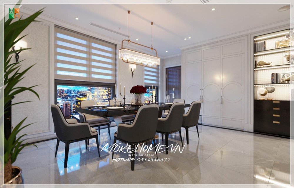 Thiết kế thi công nội thất chung cư Pavilion Premium Ocean Park