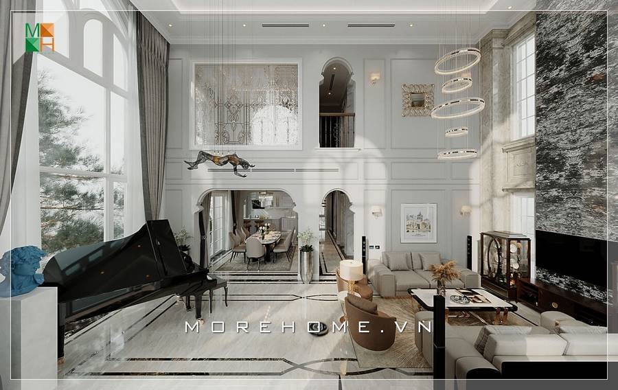 Thiết kế biệt thự liền kề hiện đại