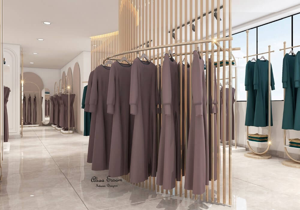 Thi công shop thời trang