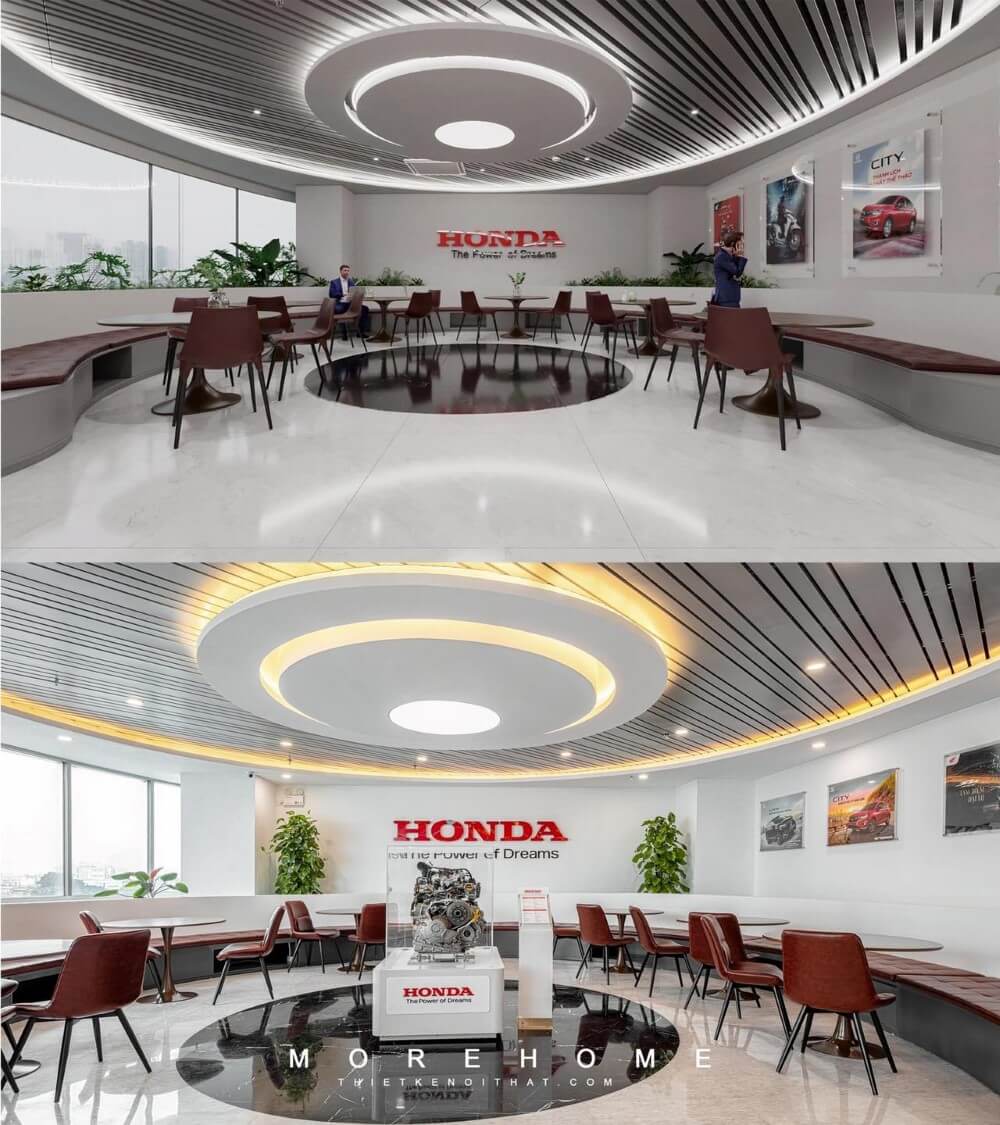 Thiết kế thi công showroom oto, xe máy