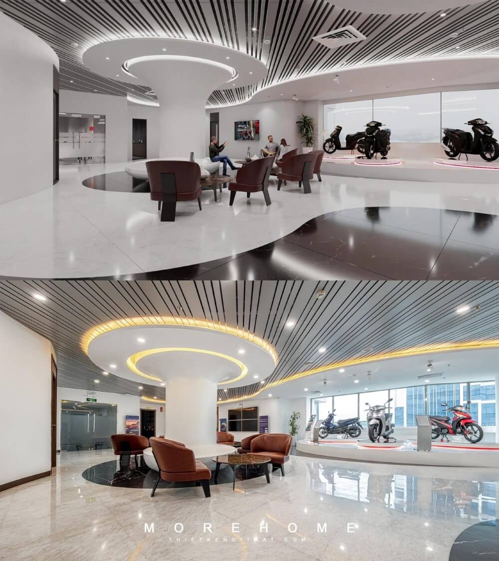 Thiết kế thi công showroom oto, xe máy