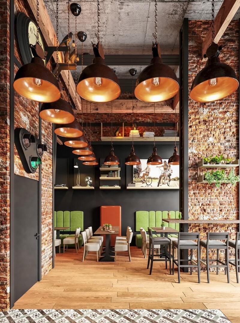 Thiết kế thi công quán cafe nhỏ, đẹp