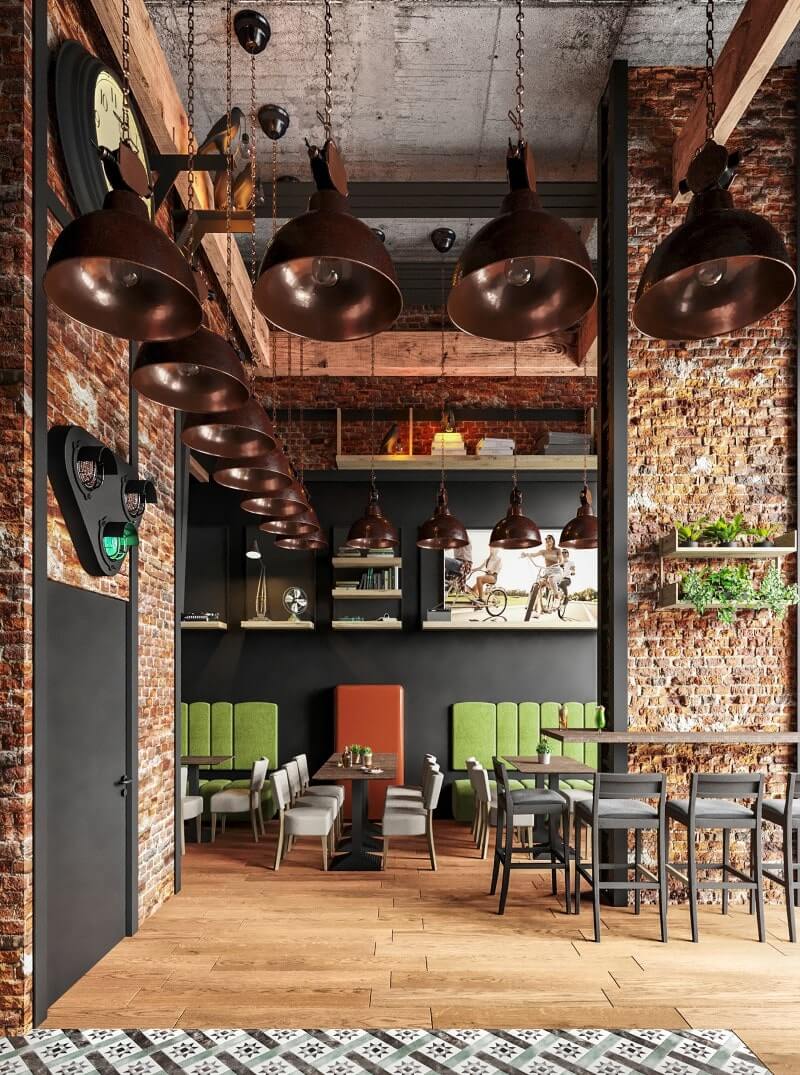 Thiết kế thi công quán cafe nhỏ, đẹp