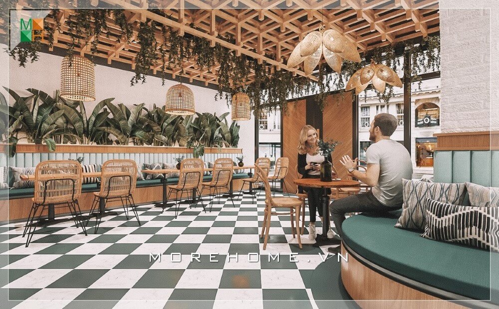 Thiết kế thi công quán cafe nhỏ, đẹp