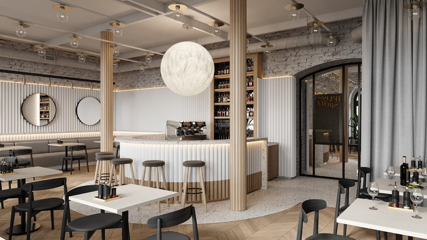 Thiết kế thi công quán cafe nhỏ, đẹp