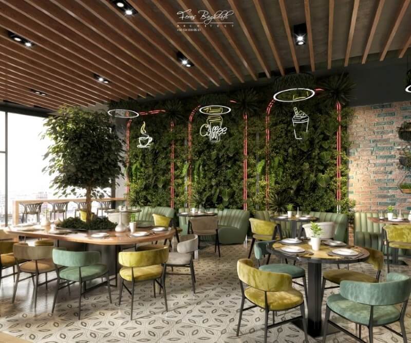 Thiết kế thi công quán cafe nhỏ, đẹp