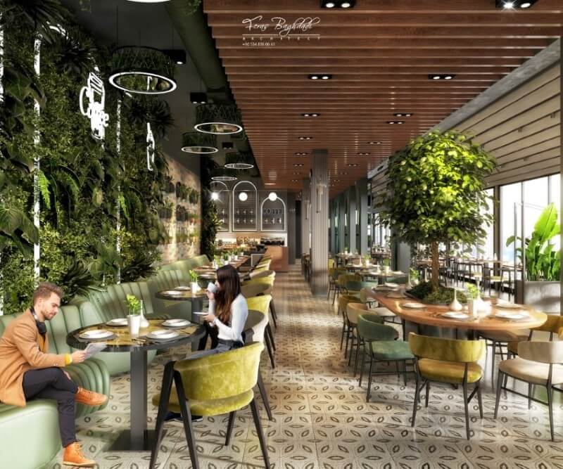 Thiết kế thi công quán cafe nhỏ, đẹp