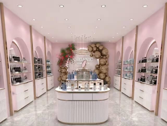 Thiết kế thi công shop mỹ phẩm