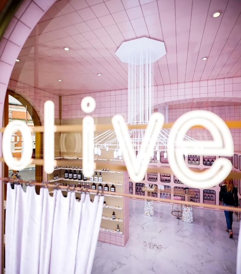 Thiết kế thi công shop mỹ phẩm