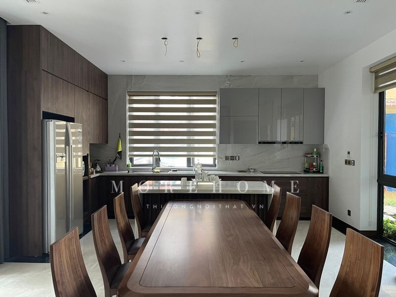 Thi công bếp hiện đại