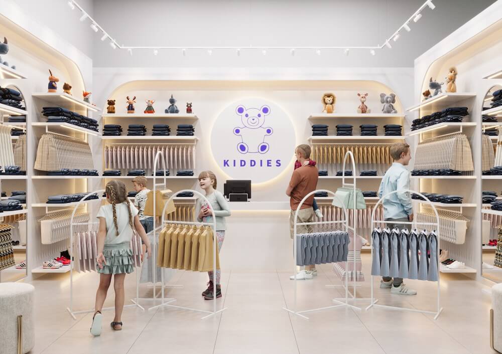 Thiết kế thi công shop trẻ em