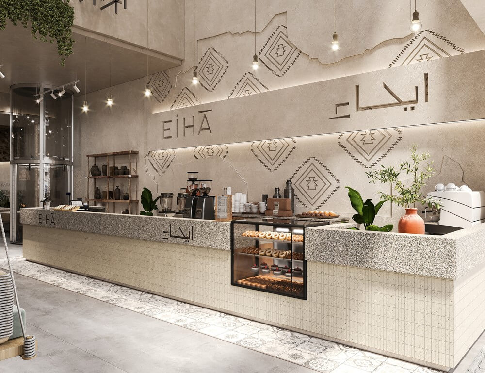 Thiết kế thi công quán trà sữa