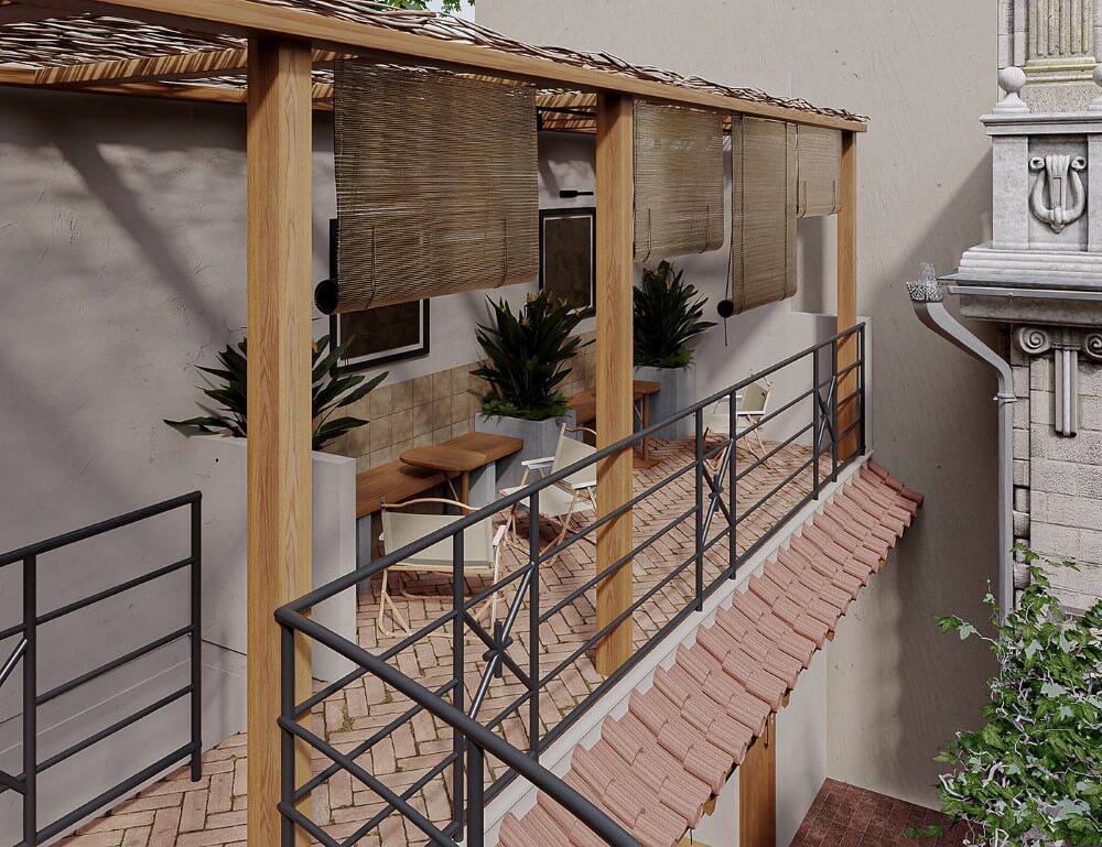 Thiết kế thi công quán trà sữa