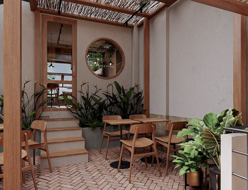 Thiết kế thi công quán trà sữa