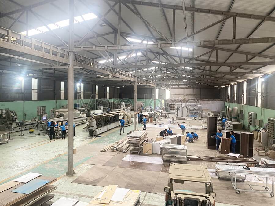 Thi công bếp hiện đại