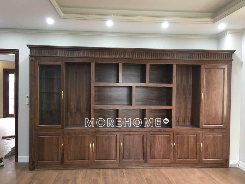 Thi công kệ gỗ
