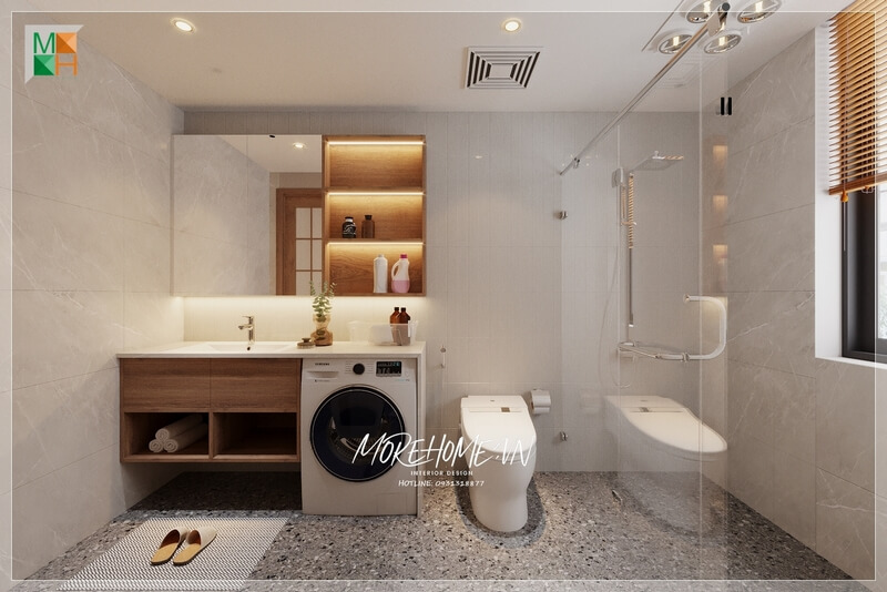 Thiết kế thi công tủ lavabo