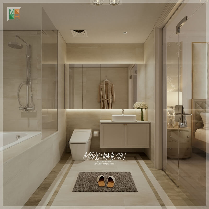 Thiết kế thi công tủ lavabo