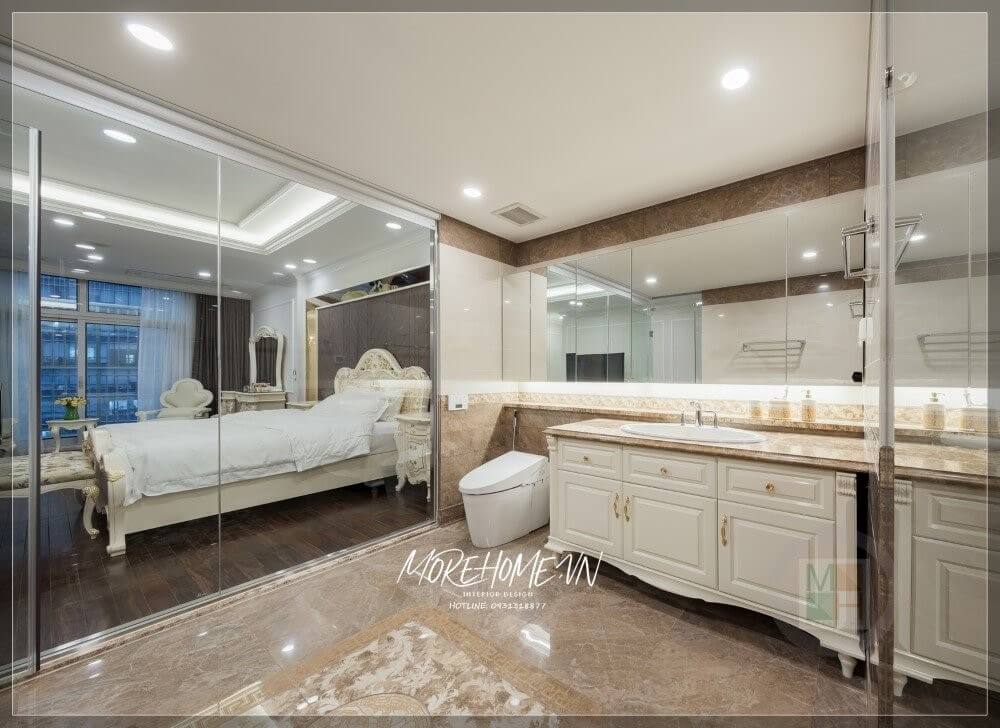 Thiết kế thi công tủ lavabo