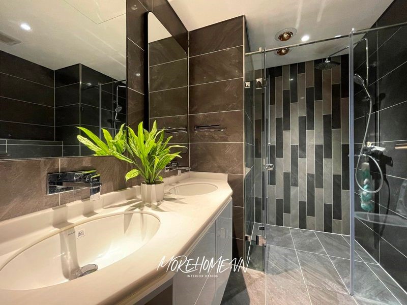 Thiết kế thi công tủ lavabo