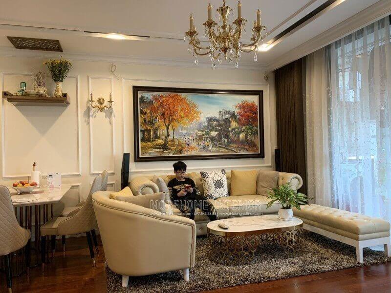 Thi công ghế sofa