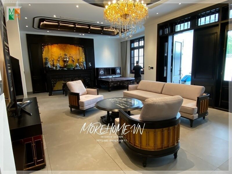 Thi công ghế sofa