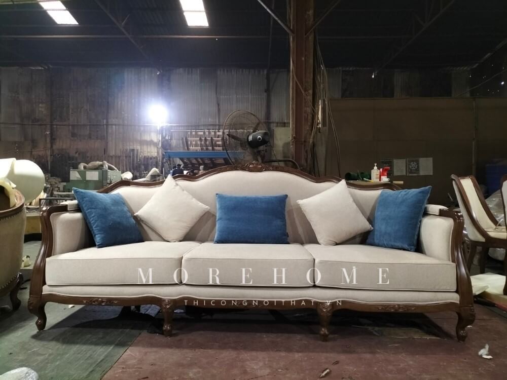 Thi công ghế sofa