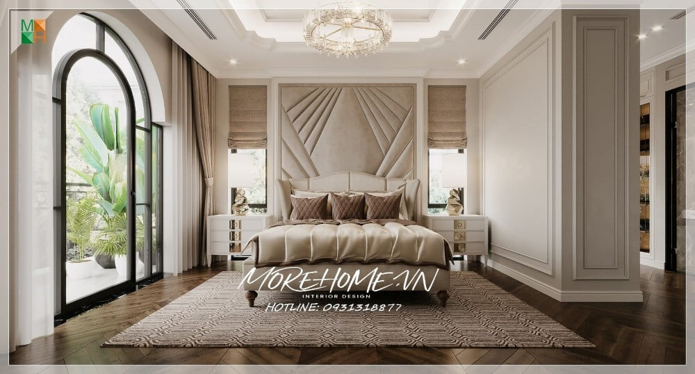 Thiết kế biệt thự phố tân cổ điển