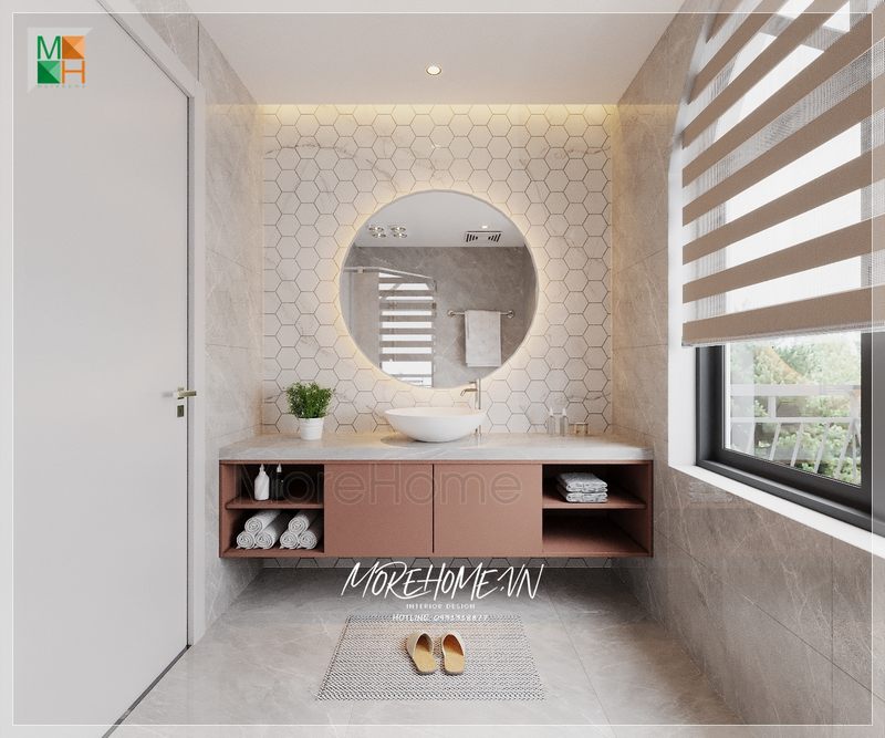 Thiết kế thi công tủ lavabo