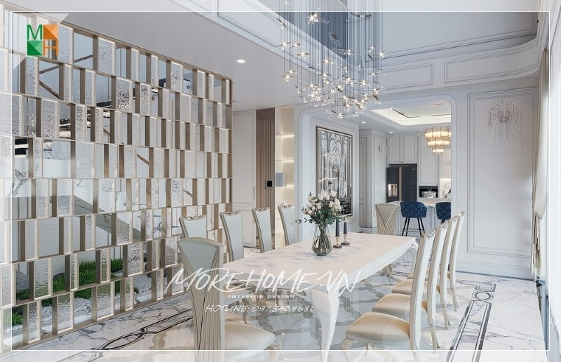 Biệt thự tân cổ điển đơn giản