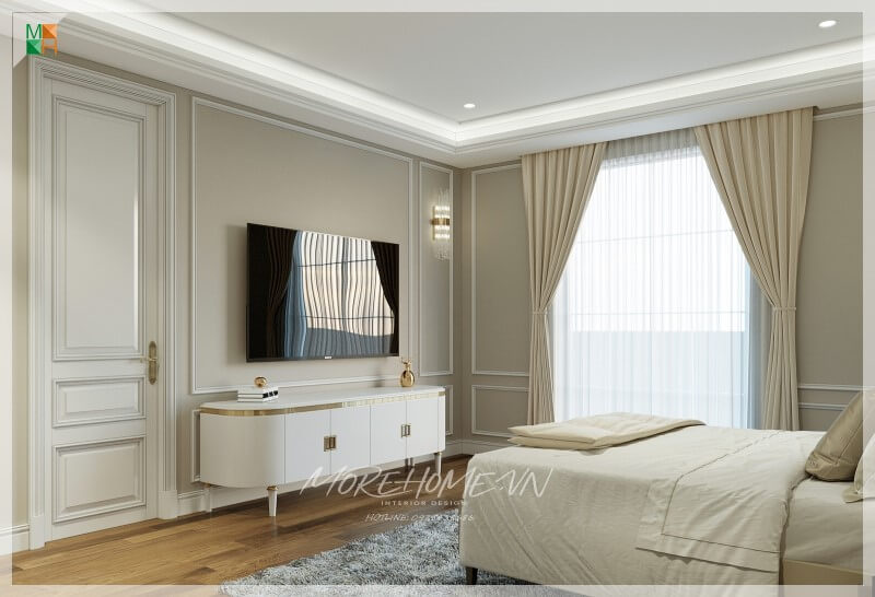 Biệt thự tân cổ điển đơn giản